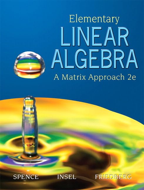 Elementary Linear Algebra (Classic Version) (Pearson Modern Classics for Advanced Mathematics Series),Used