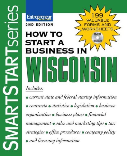 HOW TO START A BUSINESS IN WISCONSIN (Smartstart),Used