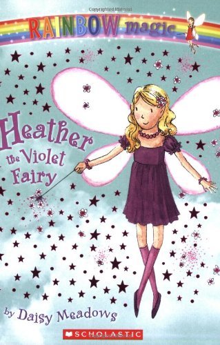 Heather The Violet Fairy (Rainbow Magic #7),Used