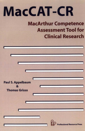 Macarthur Competence Assessment Tool for Clinical Research,Used