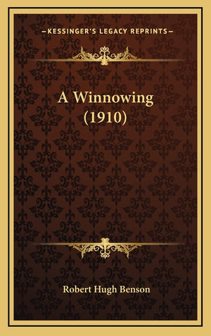 A Winnowing (1910),New