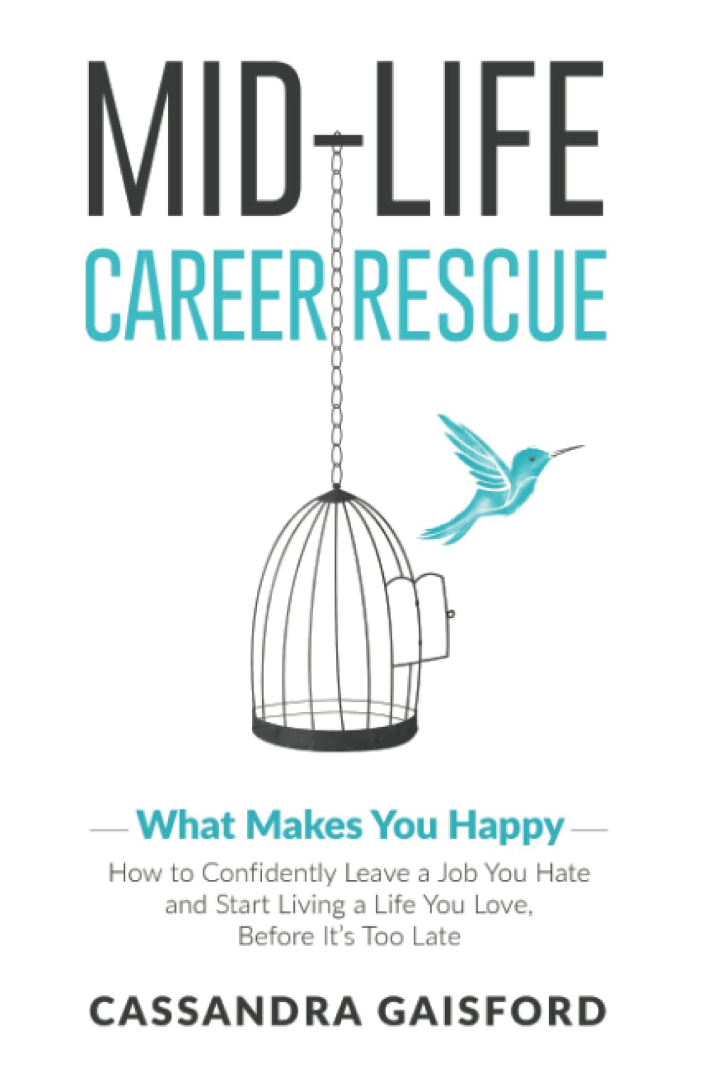 MidLife Career Rescue: What Makes You Happy: How to confidently leave a job you hate, and start living a life you love, before ,Used