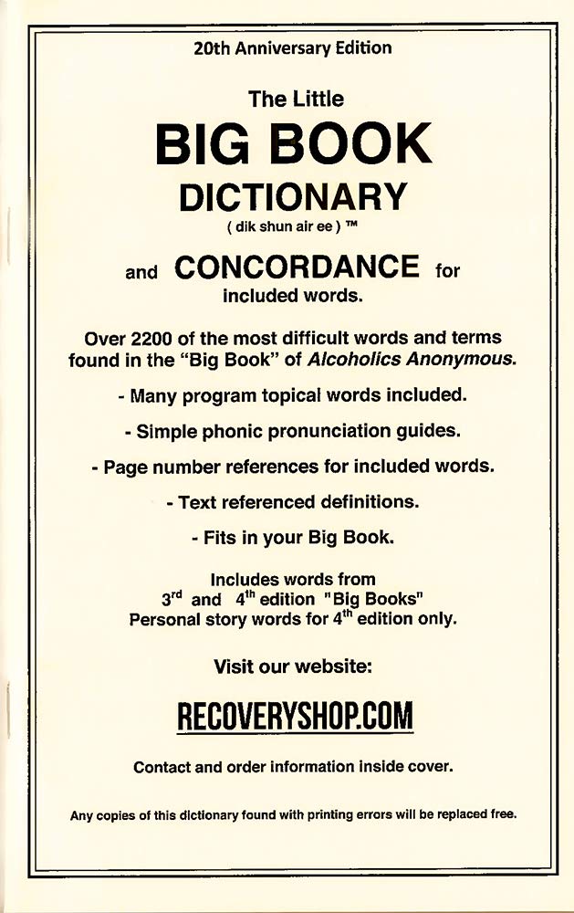 The Little Big Book Dictionary,New