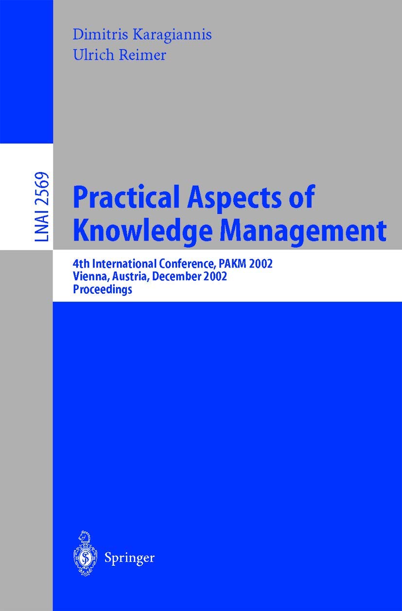 Practical Aspects of Knowledge Management,Used