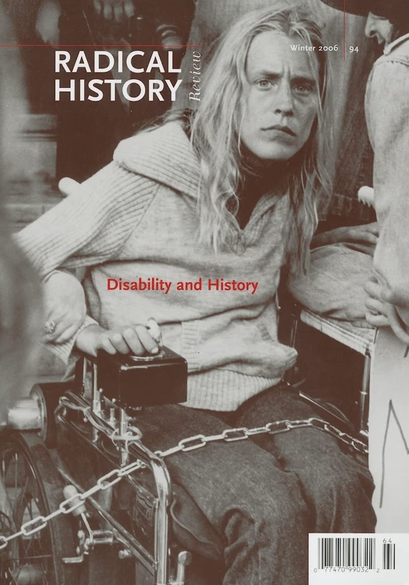 Disability and History (Radical History Review, Winter 2006) (Volume 2006),Used