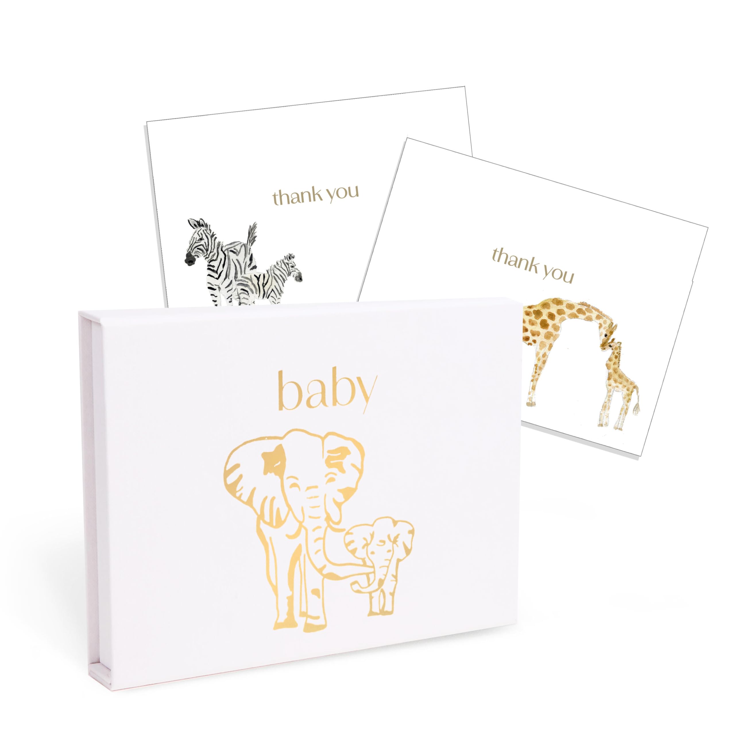 Baby: Thank You Notes: 12 Notecards And Envelopes