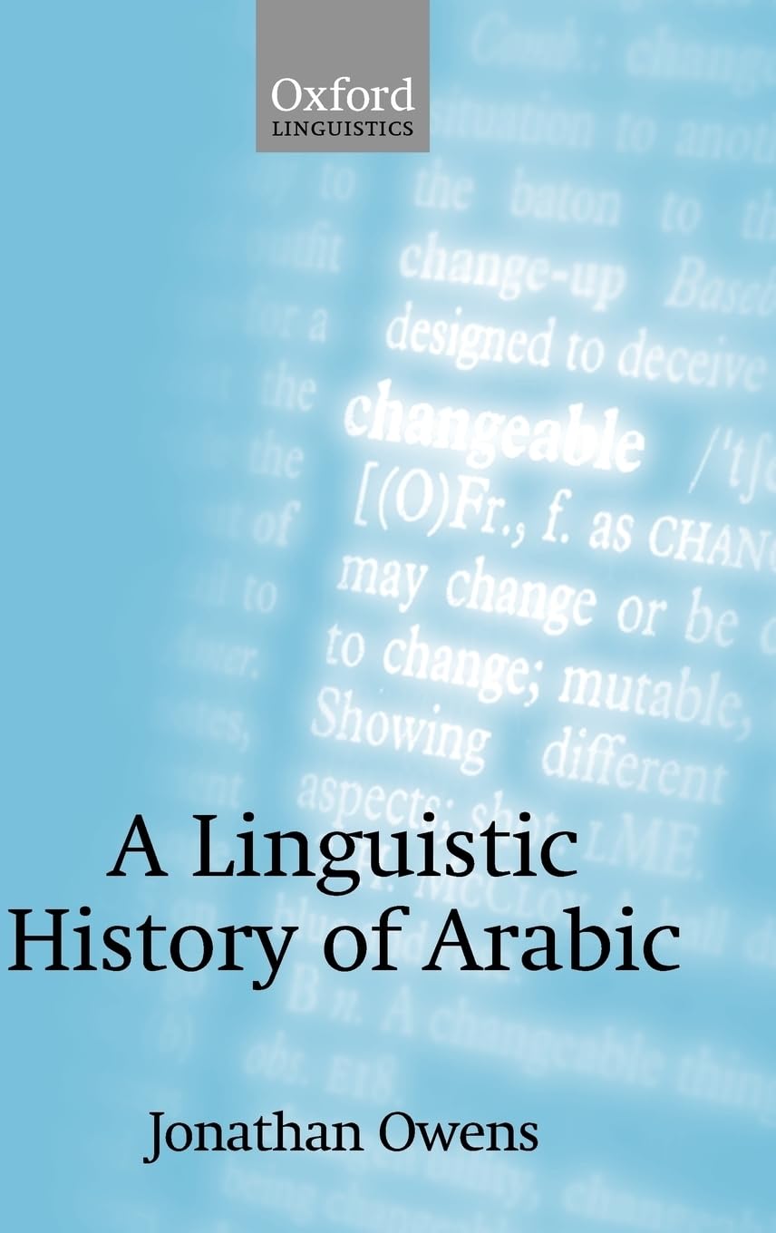 A Linguistic History Of Arabic