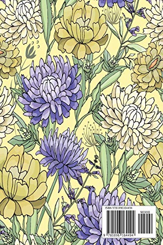 Address Book: For Contacts, Addresses, Phone, Email, Note,Emergency Contacts,Alphabetical Index With Floral Seamless Pattern,Used