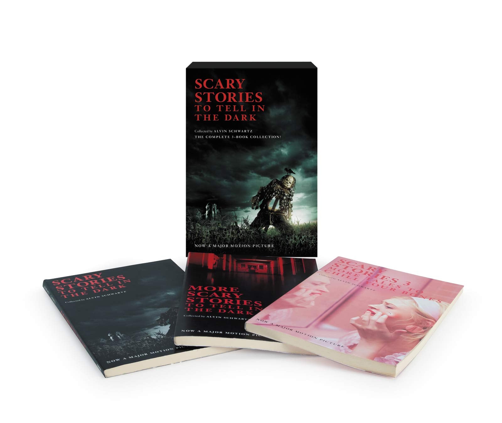 Scary Stories 3Book Box Set Movie Tiein Edition: Scary Stories To Tell In The Dark, More Scary Stories To Tell In The Dark, Sc,New