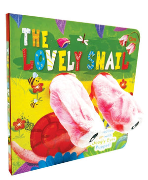 The Lovely Snail Googly Eyes Finger Puppet Book For Children: Animal Finger Puppet Board Book For Babies | Fun Interactive Snail Toy Book | Touch And Play Story | Animal-Themed Picture Book For Kids