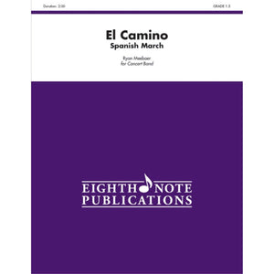 El Camino: Spanish March, Conductor Score (Eighth Note Publications),Used