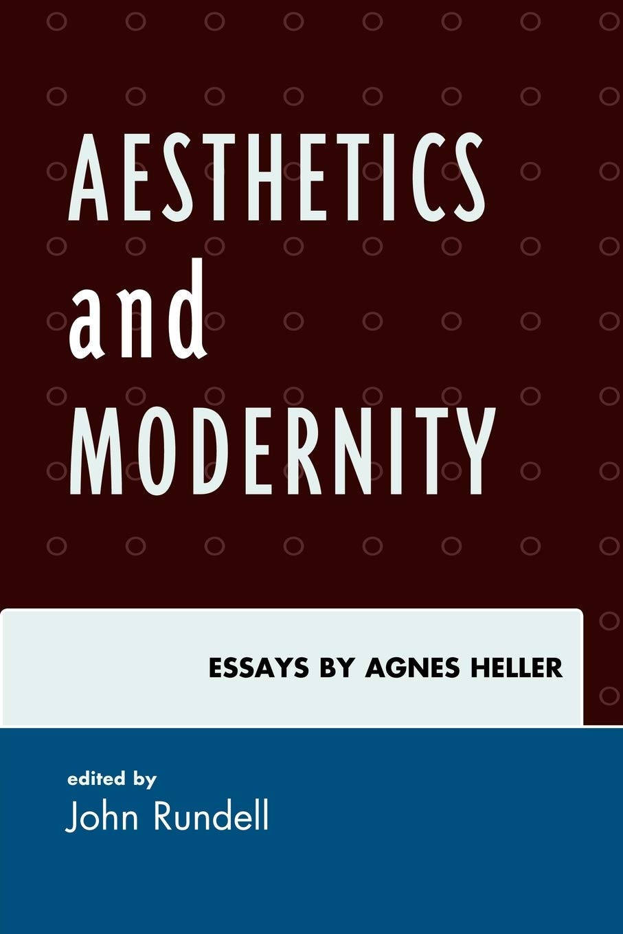 Aesthetics and Modernity: Essays by Agnes Heller,Used