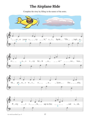 Notespeller For Piano  Book 2  Hal Leonard Student Piano Library  Fun And Engaging Music Reading Workbook For Early Intermediat,Used