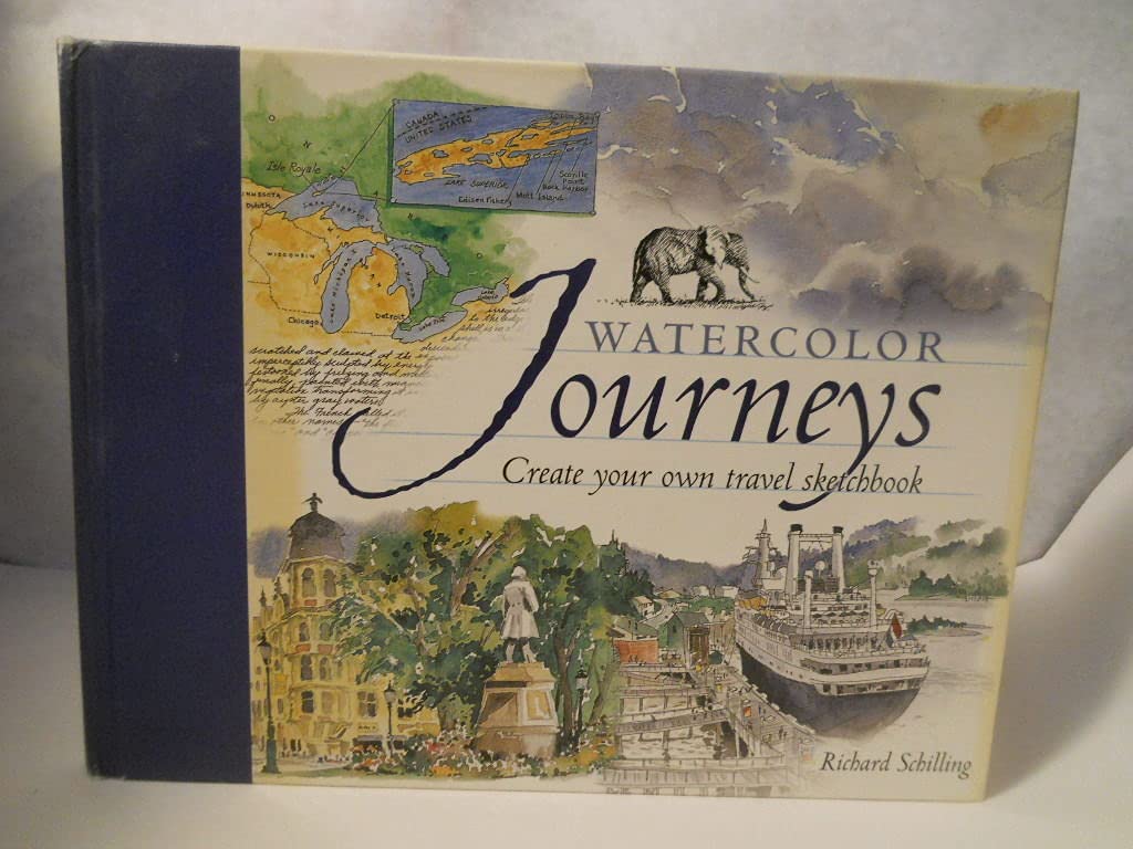 Watercolor Journeys: Create Your Own Travel Sketchbook,Used
