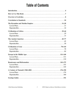 Handson History: World History Activities  Teacher Resource Provides Fun Games and Simulations that Support HandsOn Learning ,Used