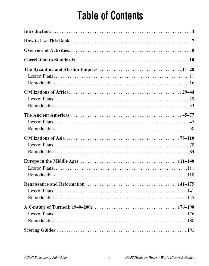 Handson History: World History Activities  Teacher Resource Provides Fun Games and Simulations that Support HandsOn Learning ,Used
