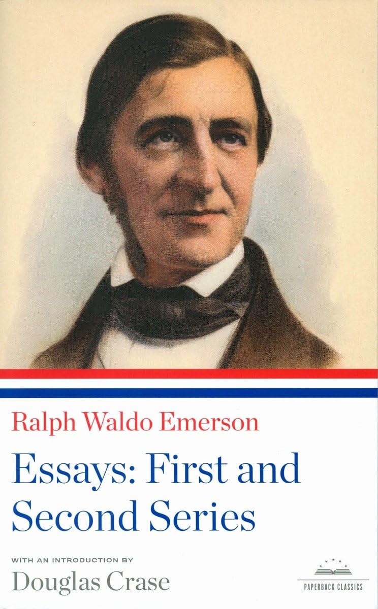 Ralph Waldo Emerson: Essays: First and Second Series: A Library of America Paperback Classic,Used