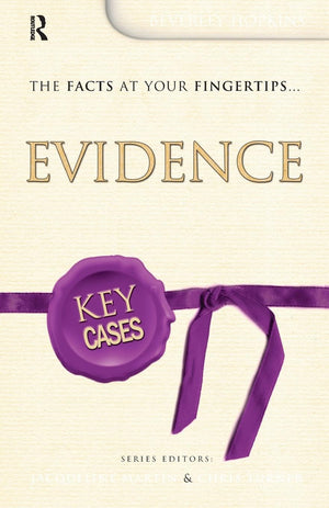 Key Cases: Evidence,Used
