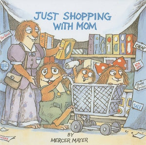 Just Shopping With Mom (Golden Looklook Books),New
