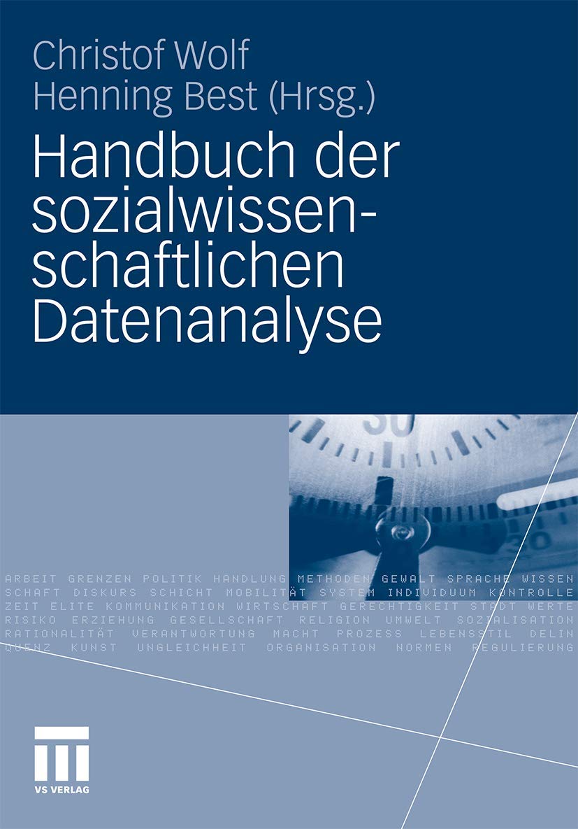 Handbuch der sozialwissenschaftlichen Datenanalyse (German Edition),Used