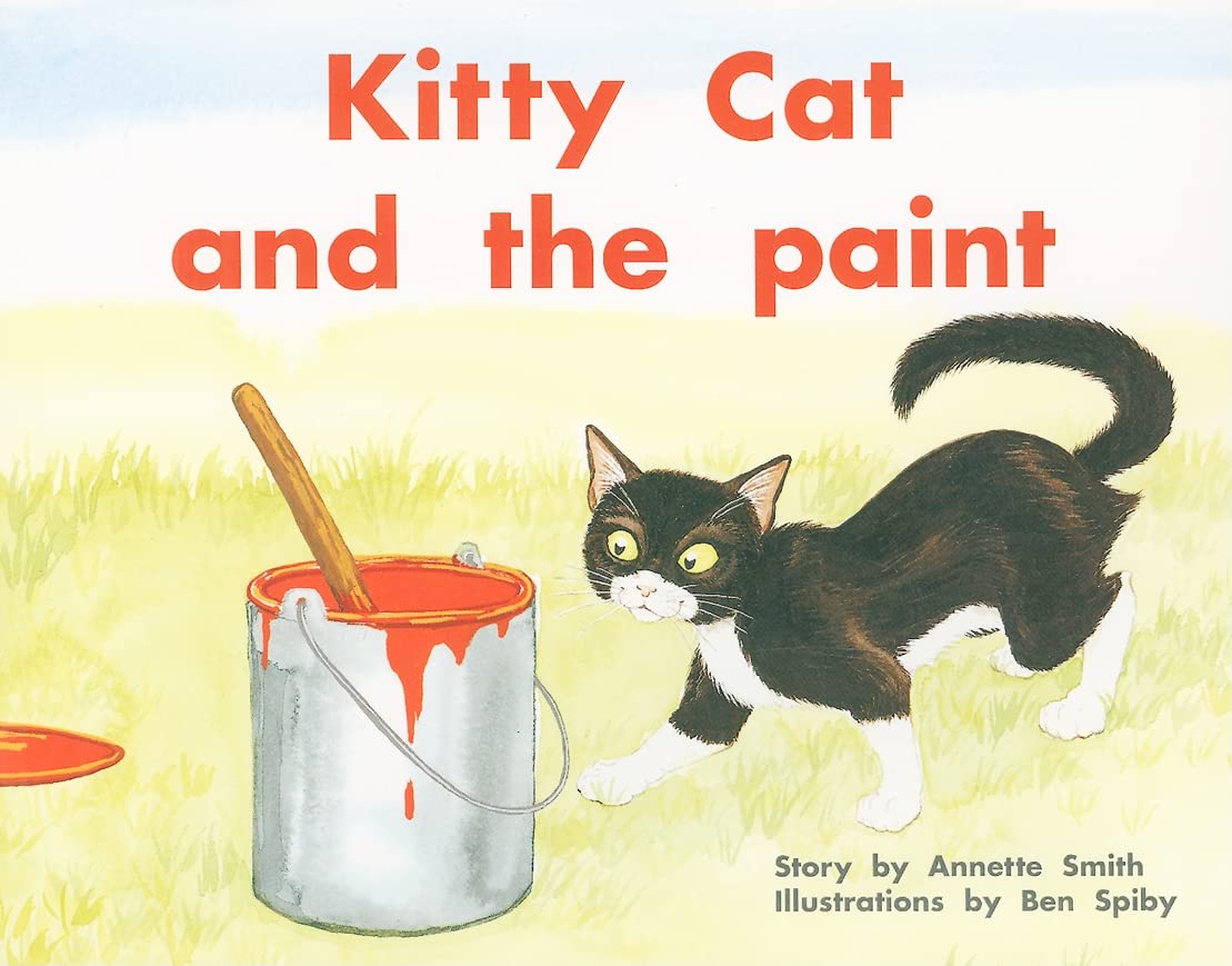 Kitty Cat and the Paint: Individual Student Edition Blue (Levels 911) (Rigby PM Plus),Used