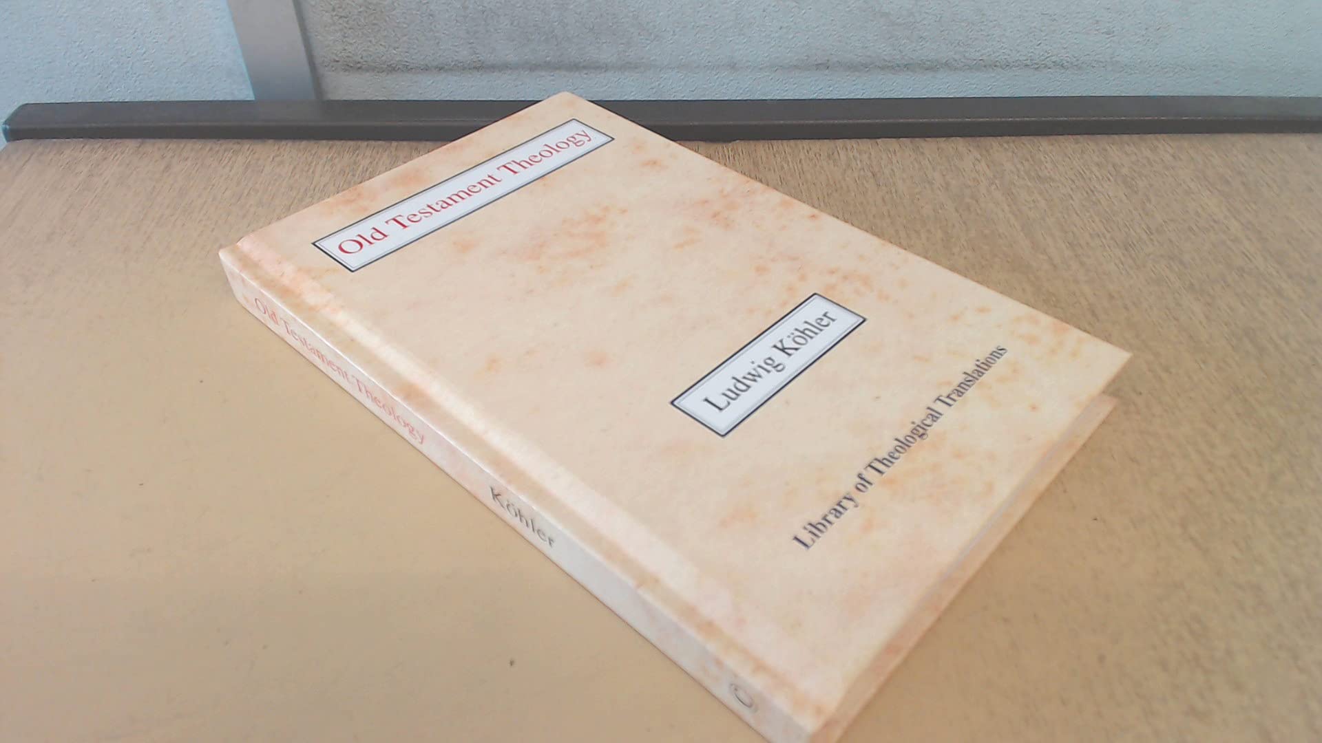 Old Testament Theology (Library of Theological Translations),Used