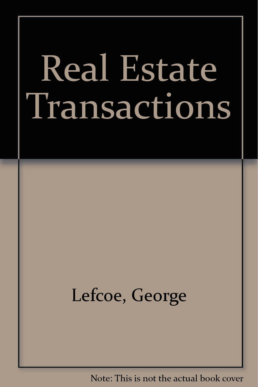 Real Estate Transactions,Used