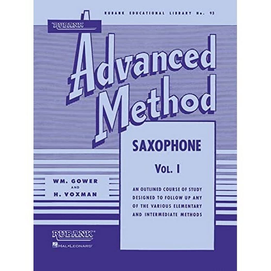 Rubank Advanced Method  Saxophone Vol. 1 (Rubank Educational Library, 93)  Saxophone Music Book for Class Instructions  Saxop,Used