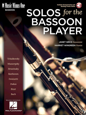 Solos For The Bassoon Player Book/Online Audio,Used