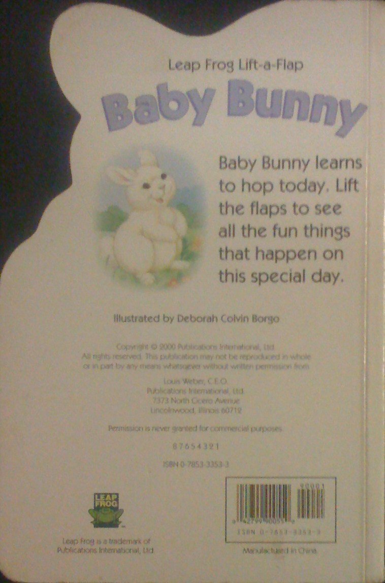 Baby Bunny (Liftaflap),Used