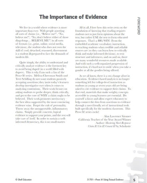 Prove It! Using Textual Evidence, Levels 68,Used