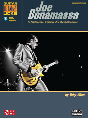 Joe Bonamassa Legendary Licks  An Inside Look At The Guitar Style Of Joe Bonamassa (Book/Online Audio) (Guitar Legendary Licks),Used
