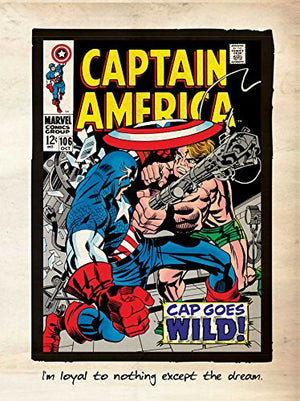 Marvel: Captain America Deluxe Note Card Set (With Keepsake Book Box),Used