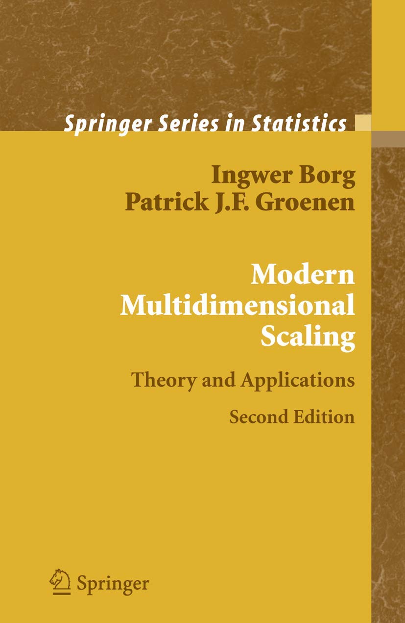 Modern Multidimensional Scaling: Theory and Applications (Springer Series in Statistics),Used