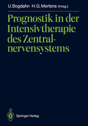 Prognostik in der Intensivtherapie des Zentralnervensystems (German Edition),Used