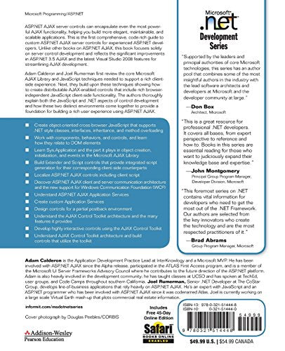 Advanced ASP.NET AJAX Server Controls For .NET Framework 3.5,Used