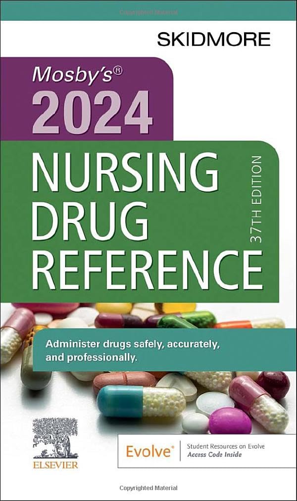 Mosby'S 2024 Nursing Drug Reference
