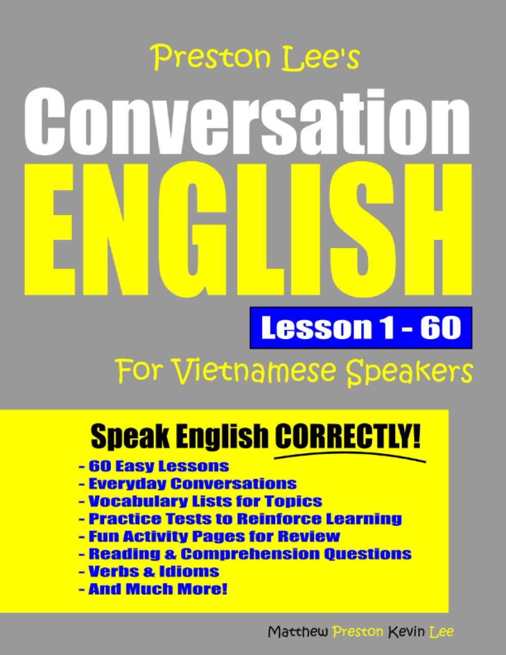 Preston Lee's Conversation English For Vietnamese Speakers Lesson 1  60 (Preston Lee's English For Vietnamese Speakers),Used