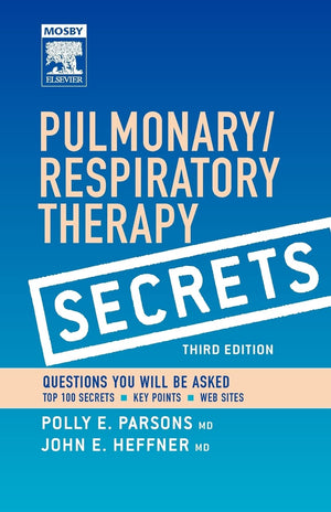 Pulmonary/Respiratory Therapy Secrets,Used