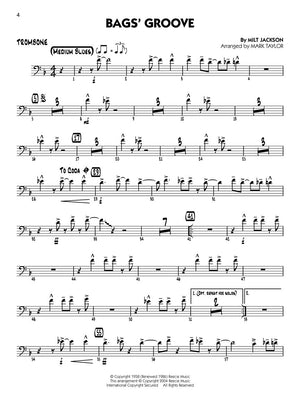 Jazz Classics  Trombone: Big Band PlayAlong Volume 4,Used