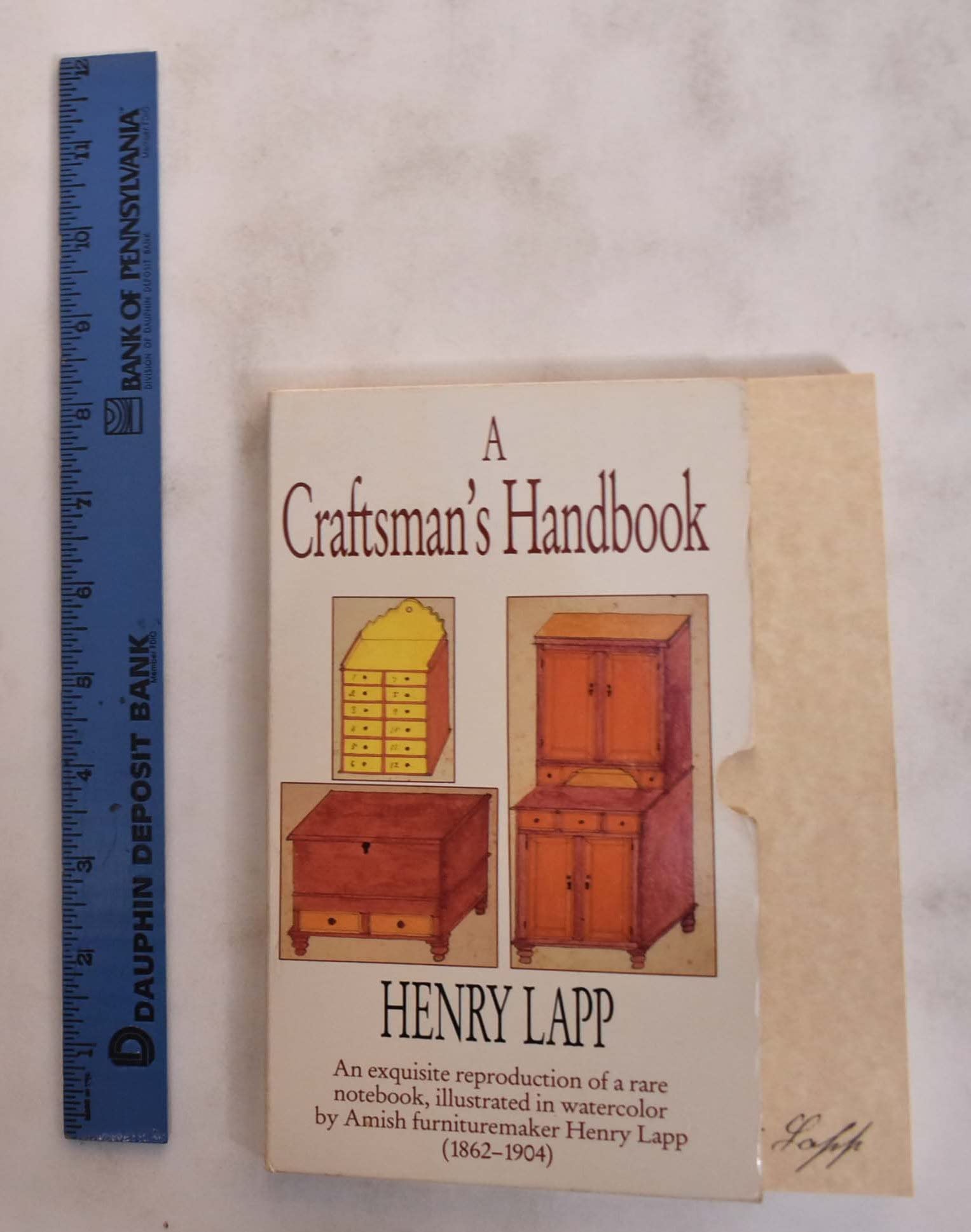 A Craftsman'S Handbook: An Exquisite Reproduction Of A Rare Notebook