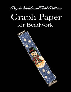 Peyote Stitch and Grid Pattern Graph Paper for Beadwork: Beading Grid Paper for Small Projects,Used