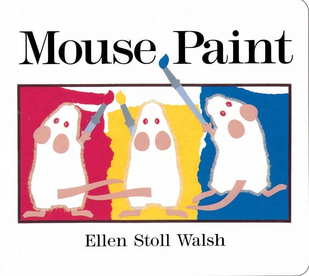 Mouse Paint LapSize Board Book,Used