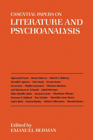 Essential Papers On Literature And Psychoanalysis (Essential Papers On Psychoanalysis),Used
