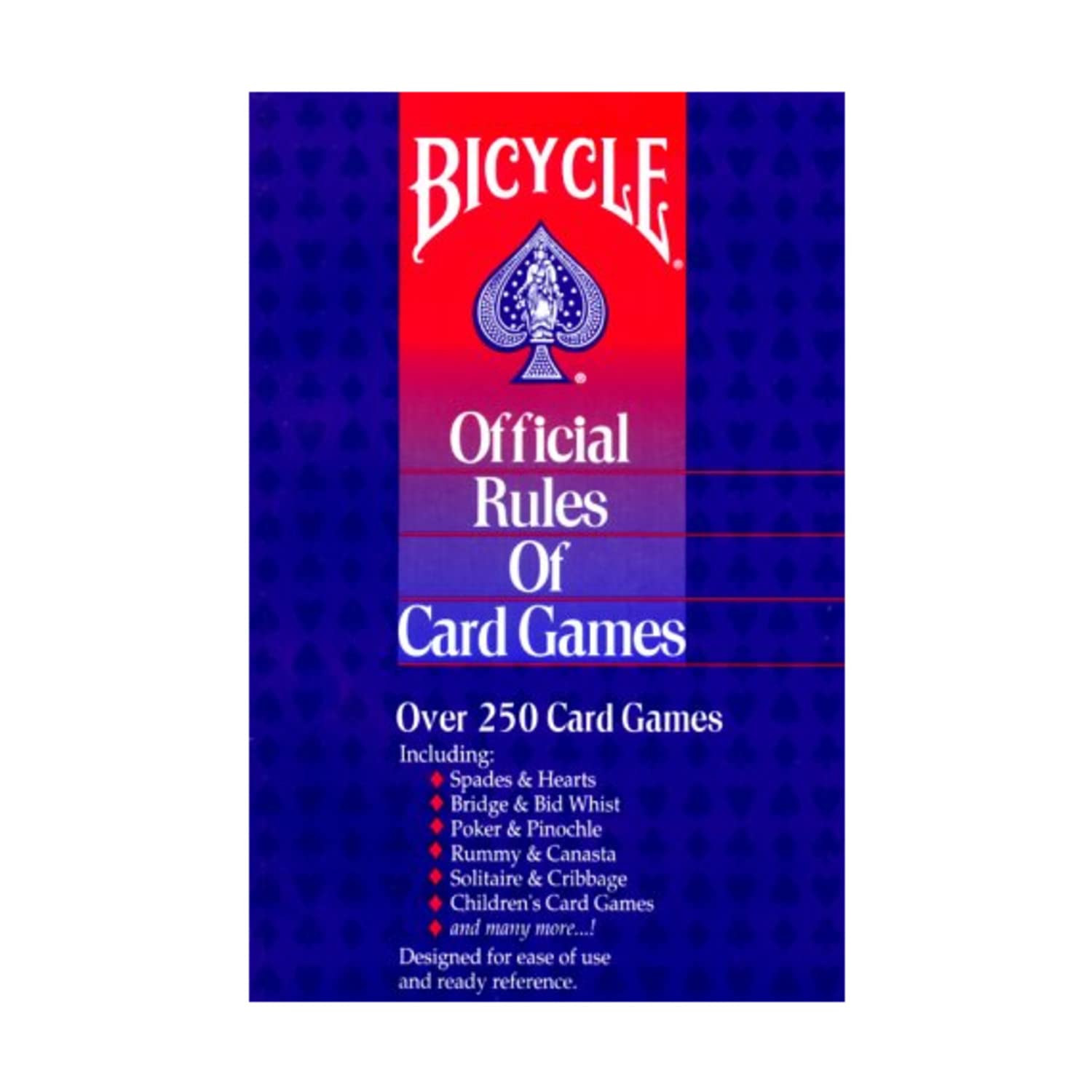 Bicycle Official Rules of Card Games,New
