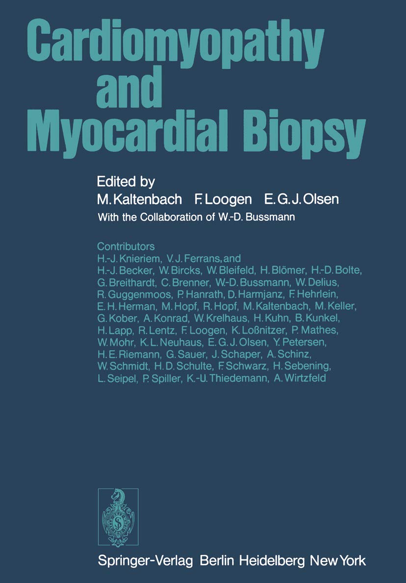 Cardiomyopathy and Myocardial Biopsy,Used