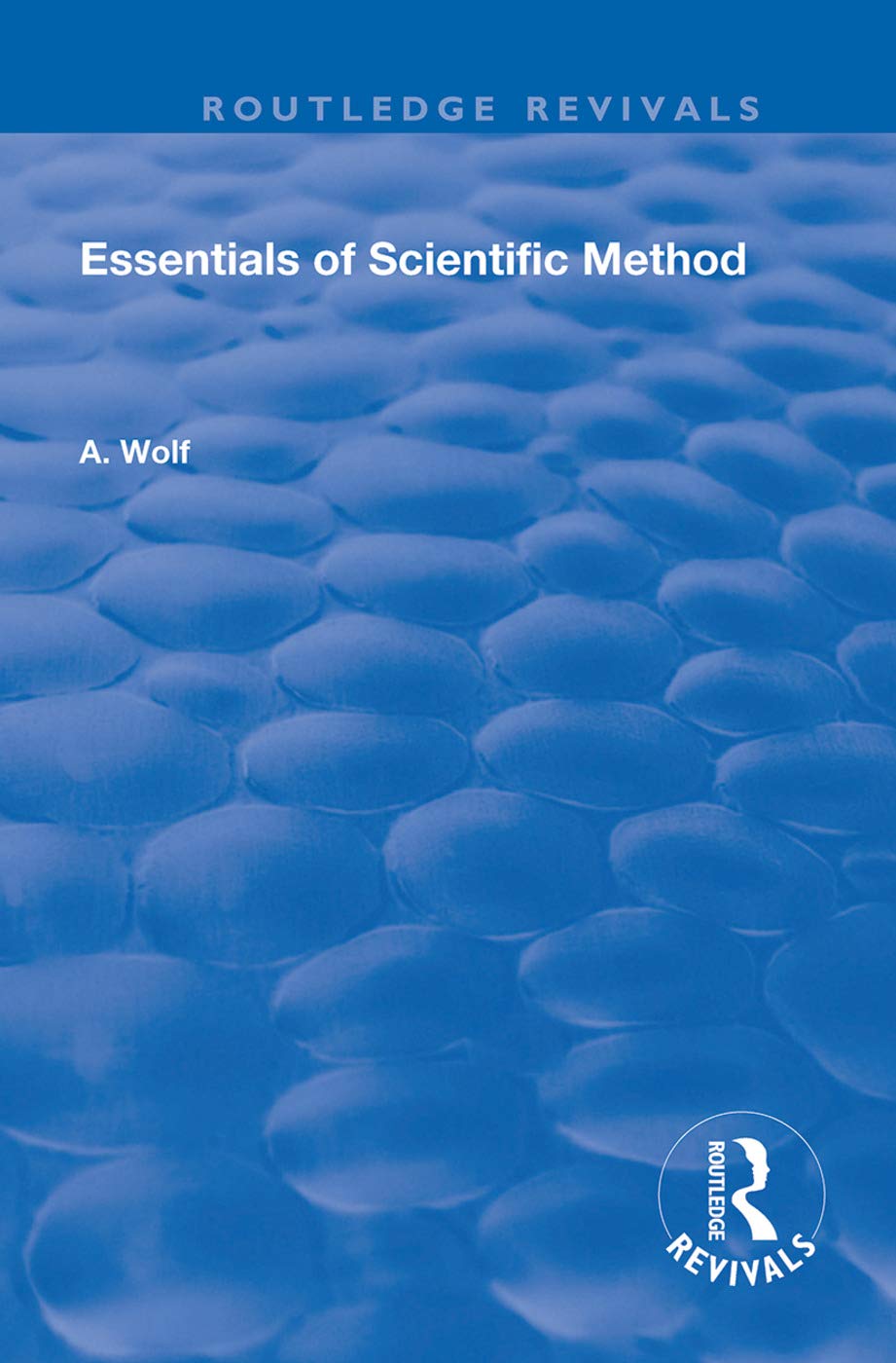 Essentials of Scientific Method (Routledge Revivals),Used