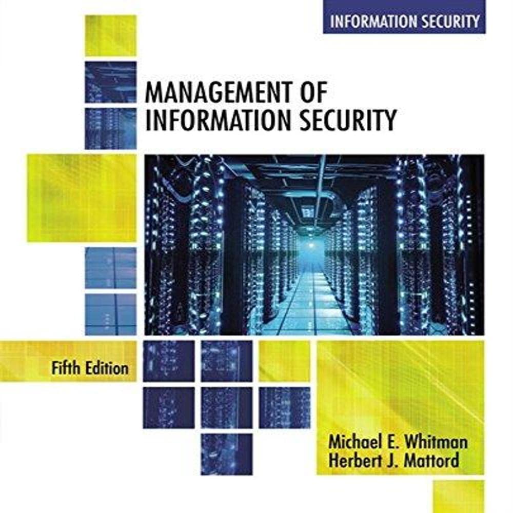 Management of Information Security,Used