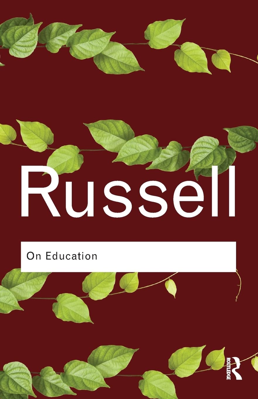 On Education: On Education (Routledge Classics),New