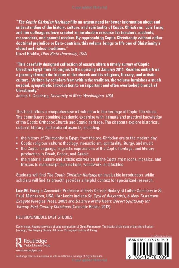The Coptic Christian Heritage,Used